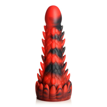 Creature Cocks Red and Black Demon Rising Dildo