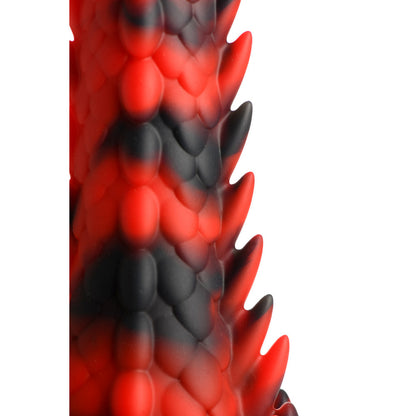 Creature Cocks Red and Black Demon Rising Dildo