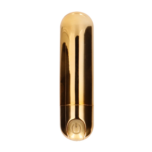 Shots Toys 10-Speed Gold Rechargeable Bullet Vibrator