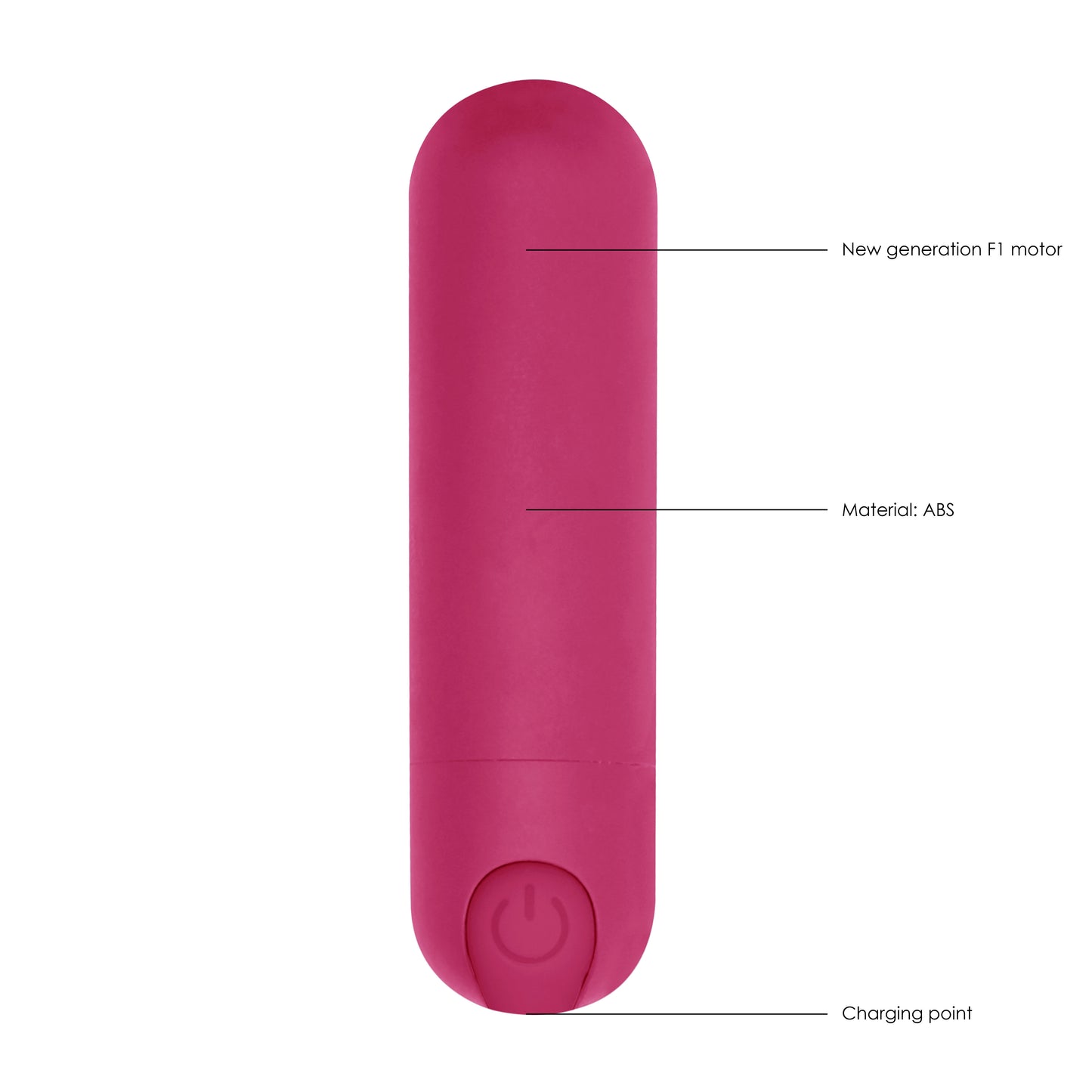 Shots Toys 10-Speed Pink Rechargeable Bullet Vibrator