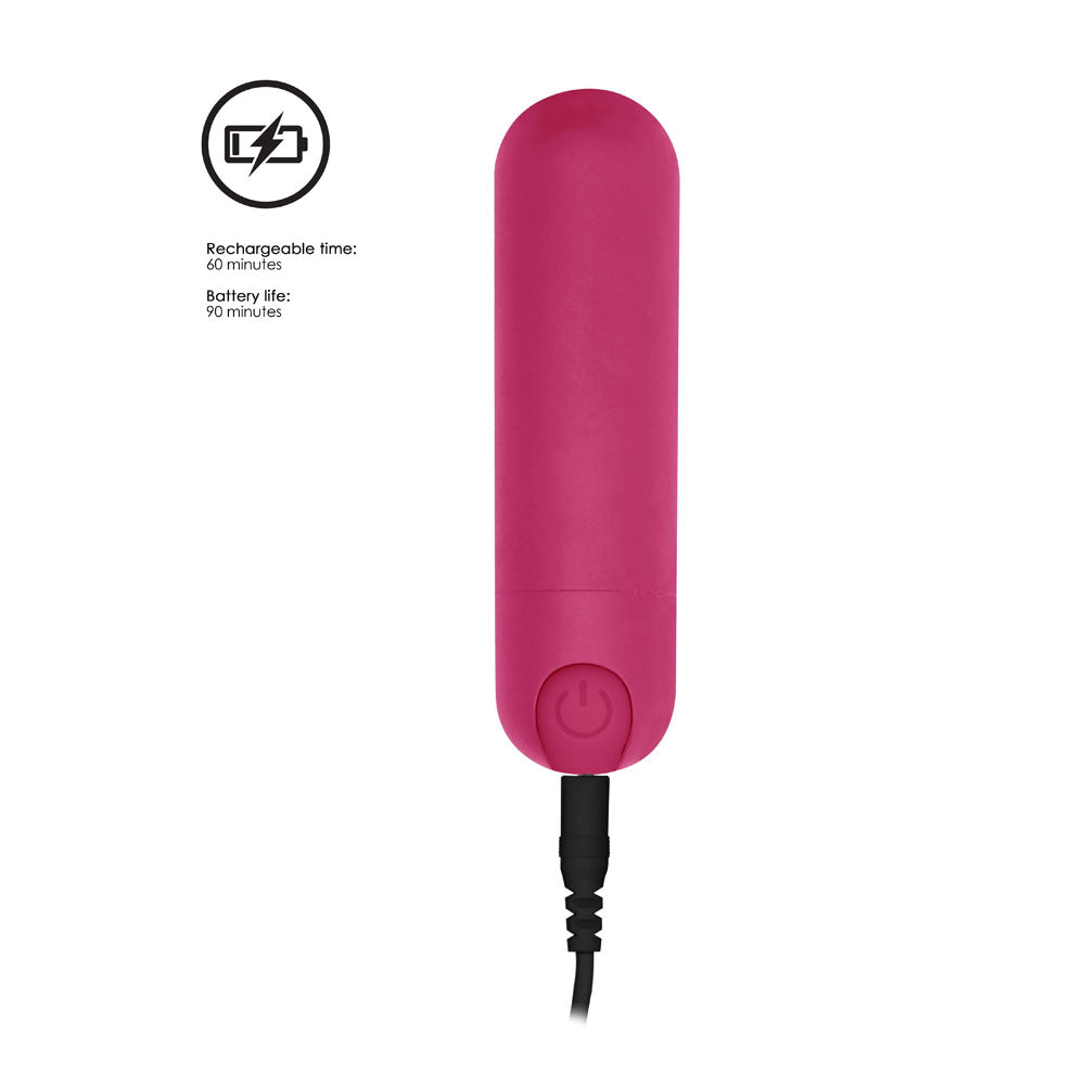 Shots Toys 10-Speed Pink Rechargeable Bullet Vibrator