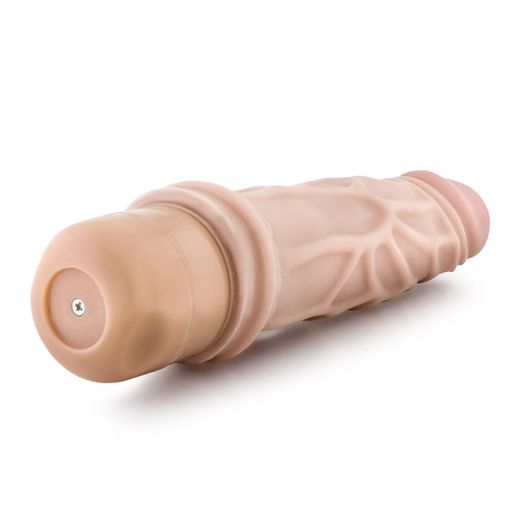 Dr. Skin Black 7.25 Inch Multi-Speed Vibrating Cock Vibe 3