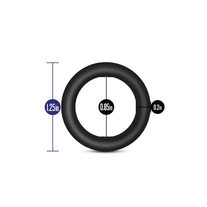 Performance VS2 Black Small Silicone Cock Rings