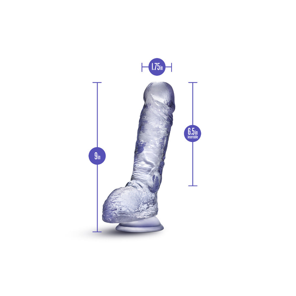 Blush B Yours Plus 9 Inch Girthy Dildo with Suction Cup Base