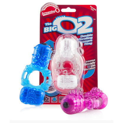 Screaming O Purple Big O2 Vibrating Cock Ring