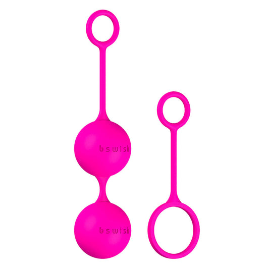 bswish Pink Bfit Love Balls for Pelvic Floor Strengthening