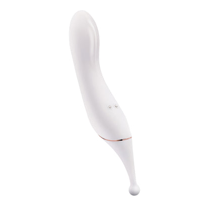 Bodywand Pink Dual Stim Clit Massager with Flexible Tips