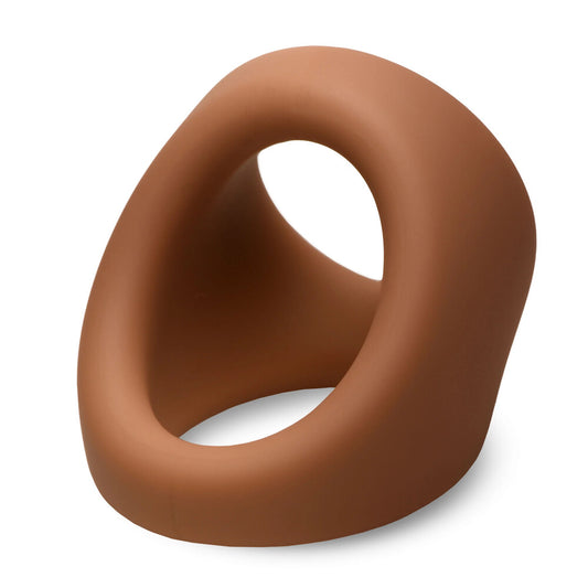 JOCK Silicone Cock and Ball Ring Medium Skin Tone Color