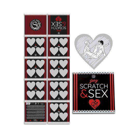 Various Toy Brands Gay Scratch And Sex Game

