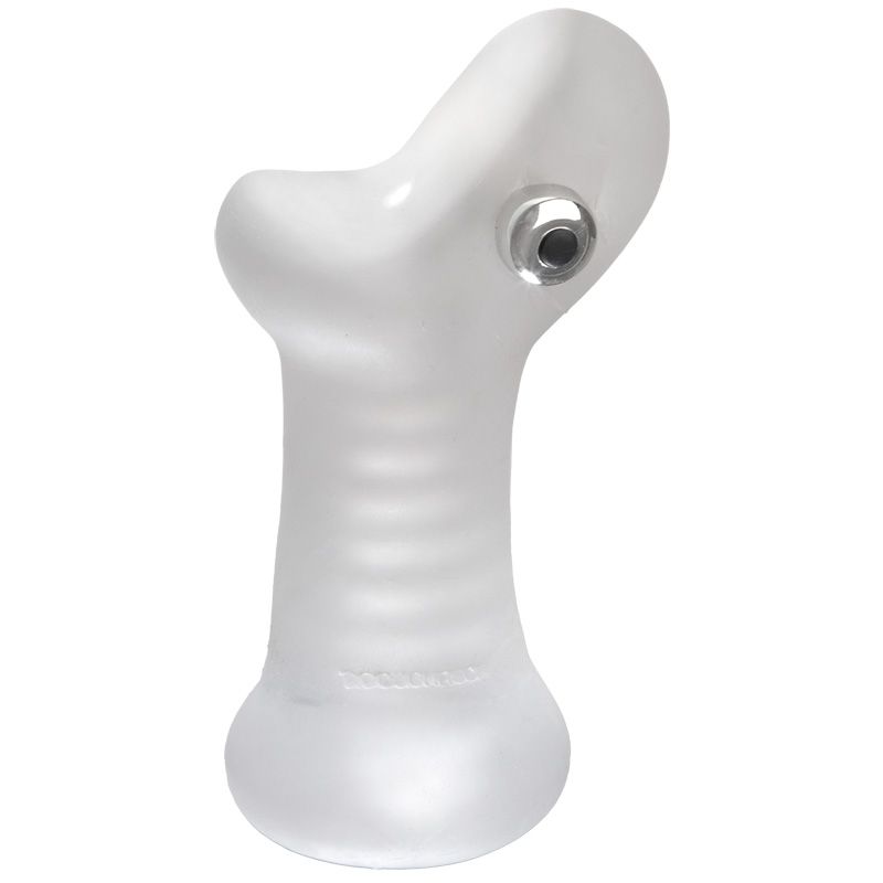 Super Sucker 2.0 Black Ribbed Waterproof Stroker Masturbator