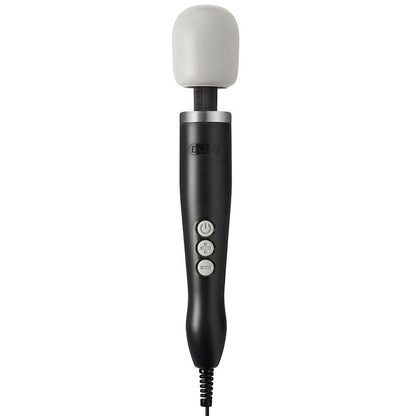 Doxy Black Powerful Wand Massager with Remote Control