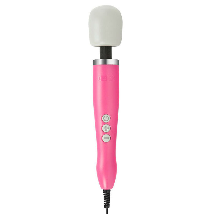 Doxy Pink Wand Massager with Deep Rumbly Vibrations