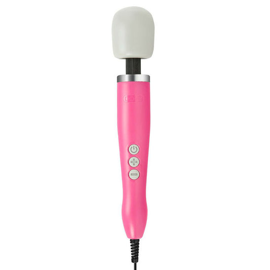 Doxy Pink Wand Massager with Deep Rumbly Vibrations