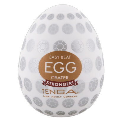 Tenga Clear Silicone Crater Egg Masturbator