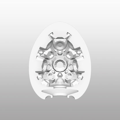 Tenga Clear Silicone Crater Egg Masturbator
