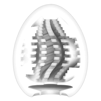 Tenga Tornado Egg Clear Silicone Masturbator with Lubricant Sample