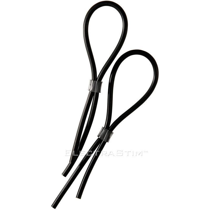ElectraStim Black Adjustable Electro Cock Rings