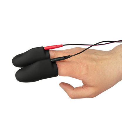 ElectraStim Black Noir Explorer Electro Finger Sleeves
