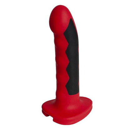 ElectraStim Red Silicone Fusion Komodo Dildo with Suction Cup