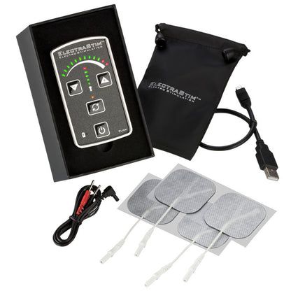 ElectraStim Black Flick Electro Stimulation Pack with USB Stimulator
