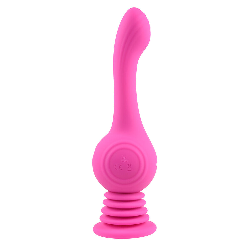 Evolved Creamy Silicone Waterproof Gyrating Vibe