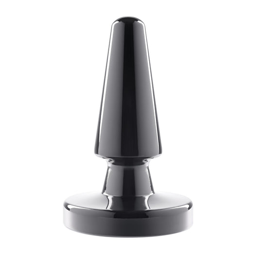 Evolved Black Chrome 7-Speed Vibrating Metal Plug