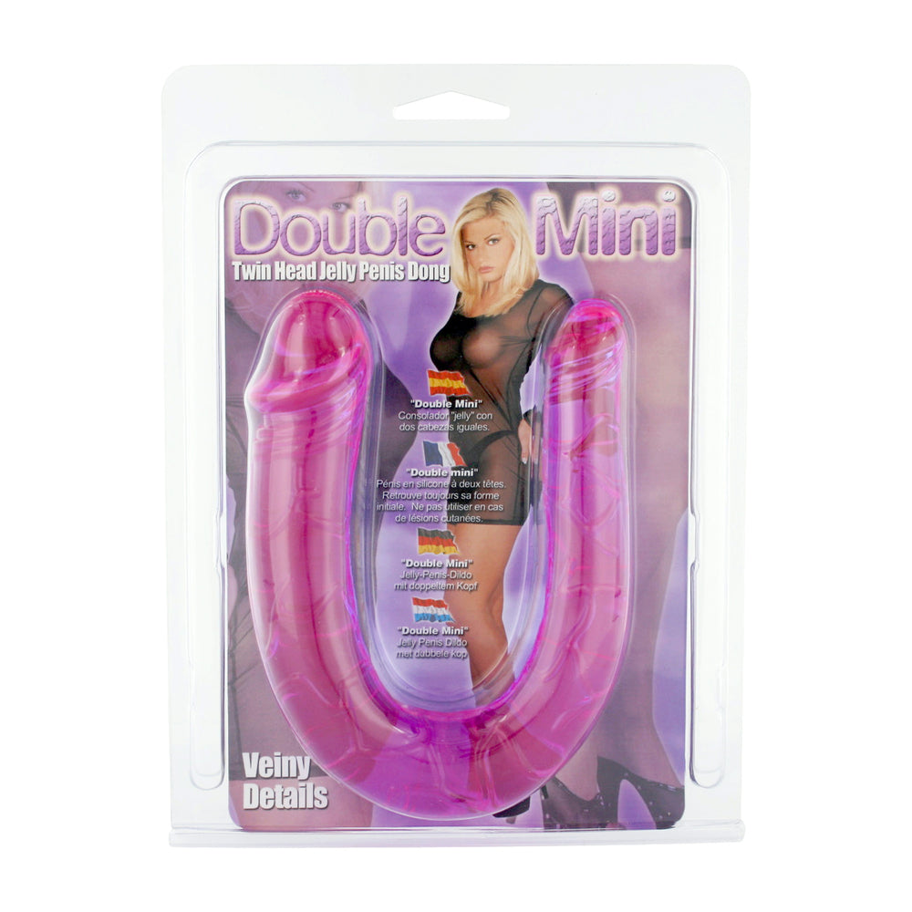 Jelly Delight Purple Double-Ended Dildo 12 Inches