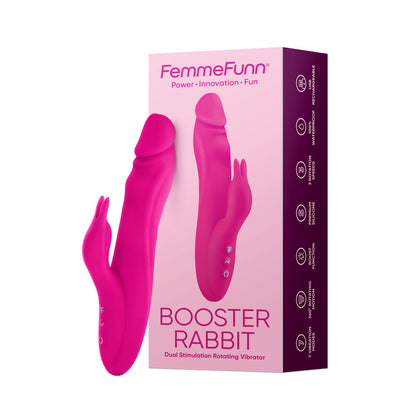 FemmeFunn Pink Dual Stimulation Rabbit Vibrator