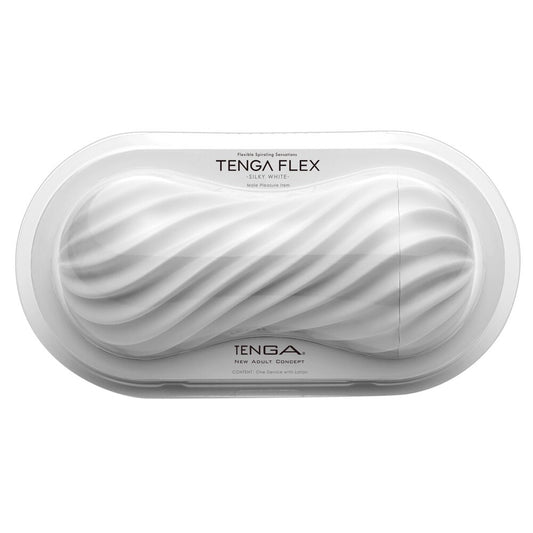 Tenga Silky White Vacuum Effect Reusable Masturbator