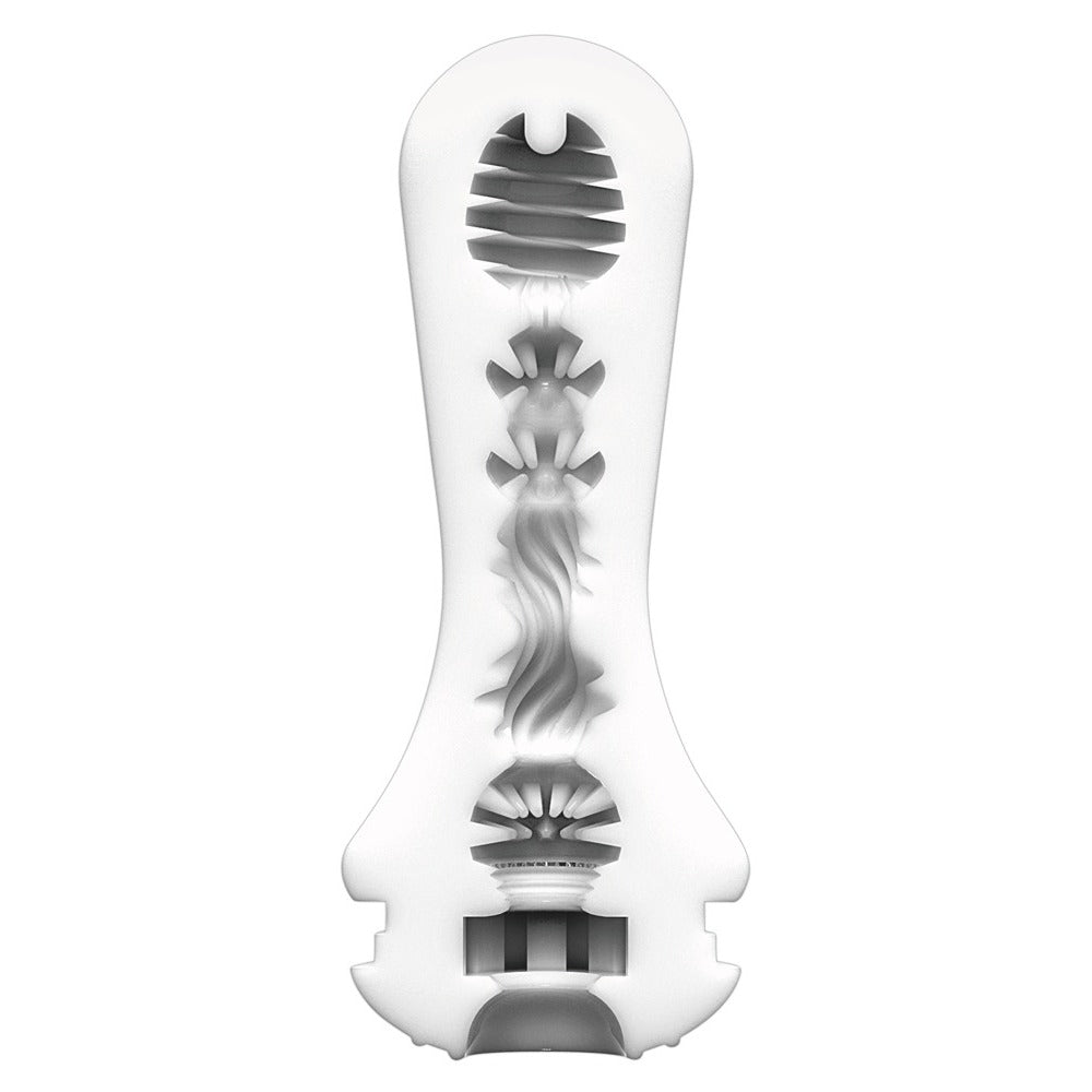 Tenga Flex Rocky Black Male Masturbator with Vacuum Effect