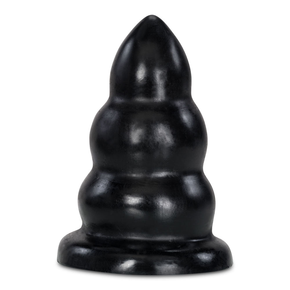 Xtrem Black Mission Takeover Butt Plug with Progressive Width