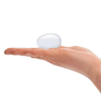SensualGlow Clear Glass Yoni Eggs 2 Piece Set