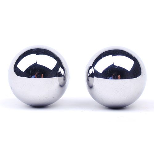 Luxury Lustrous Stainless Steel Duo Balls for Fitness
