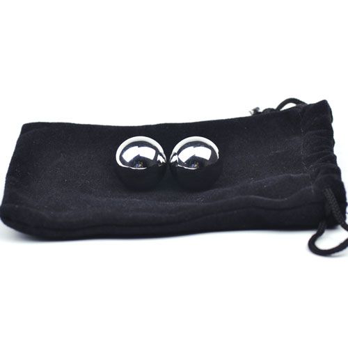 Luxury Lustrous Stainless Steel Duo Balls for Fitness
