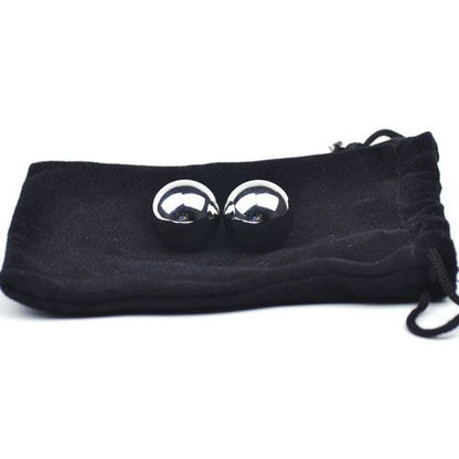 Luxury Lustrous Stainless Steel Duo Balls for Fitness