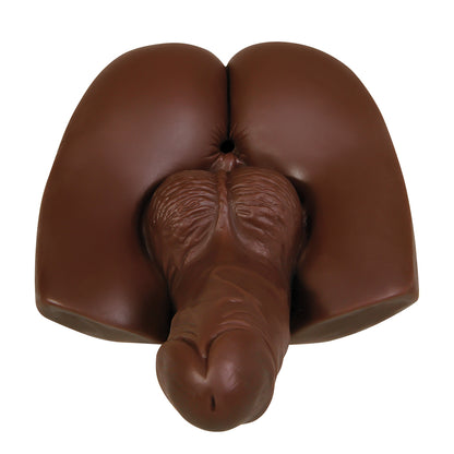 Gender X Flesh Brown Back Door Bash Vibrating Masturbator
