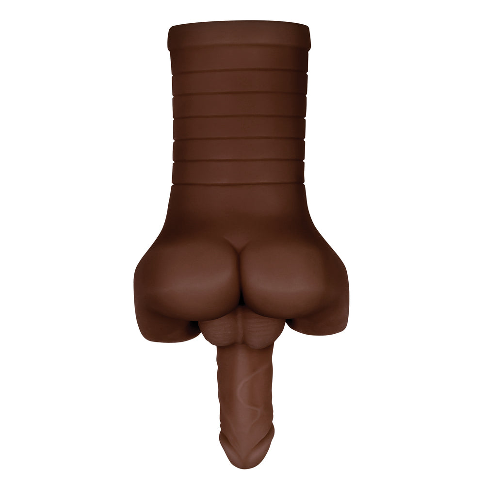 Gender X Flesh Brown Back Door Bash Vibrating Masturbator