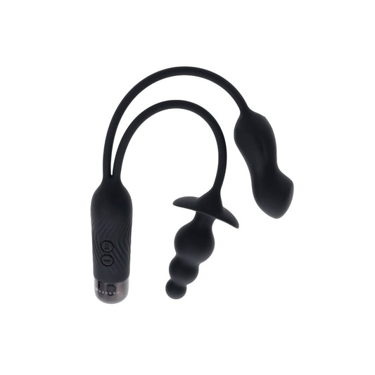 Gender X Pink Double Pleasure Vibrator with Dual Motors