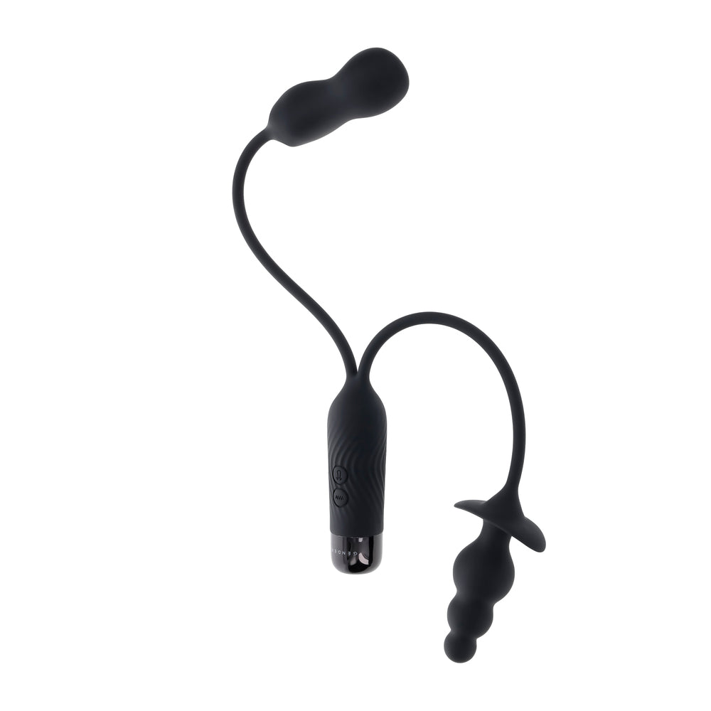 Gender X Pink Double Pleasure Vibrator with Dual Motors