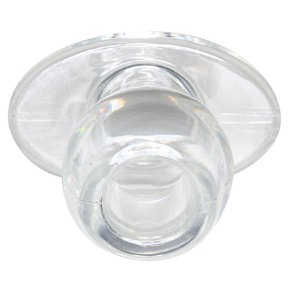 Perfect Fit Clear Medium Tunnel Plug with Innovative Design