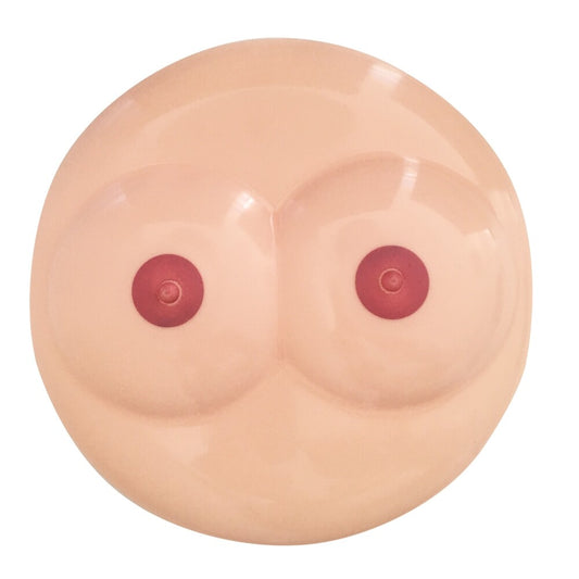 Playful Plastic Boobie Frisbee Flyer for Outdoor Fun