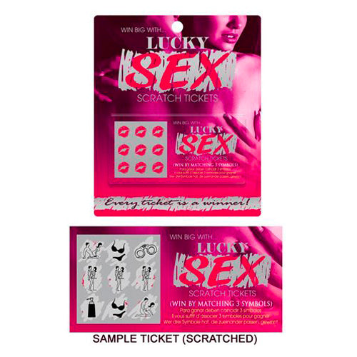 Lucky Sex Scratch Tickets

