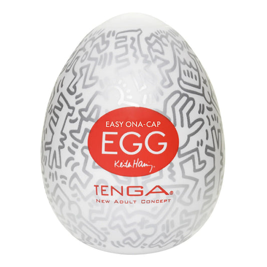Tenga Special Edition Keith Haring Party Egg Masturbator