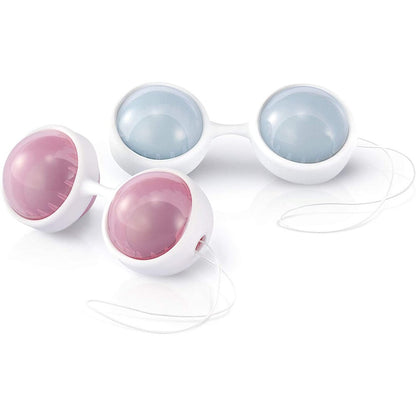 Lelo Pink and Blue Luna Beads for Pelvic Floor Strength