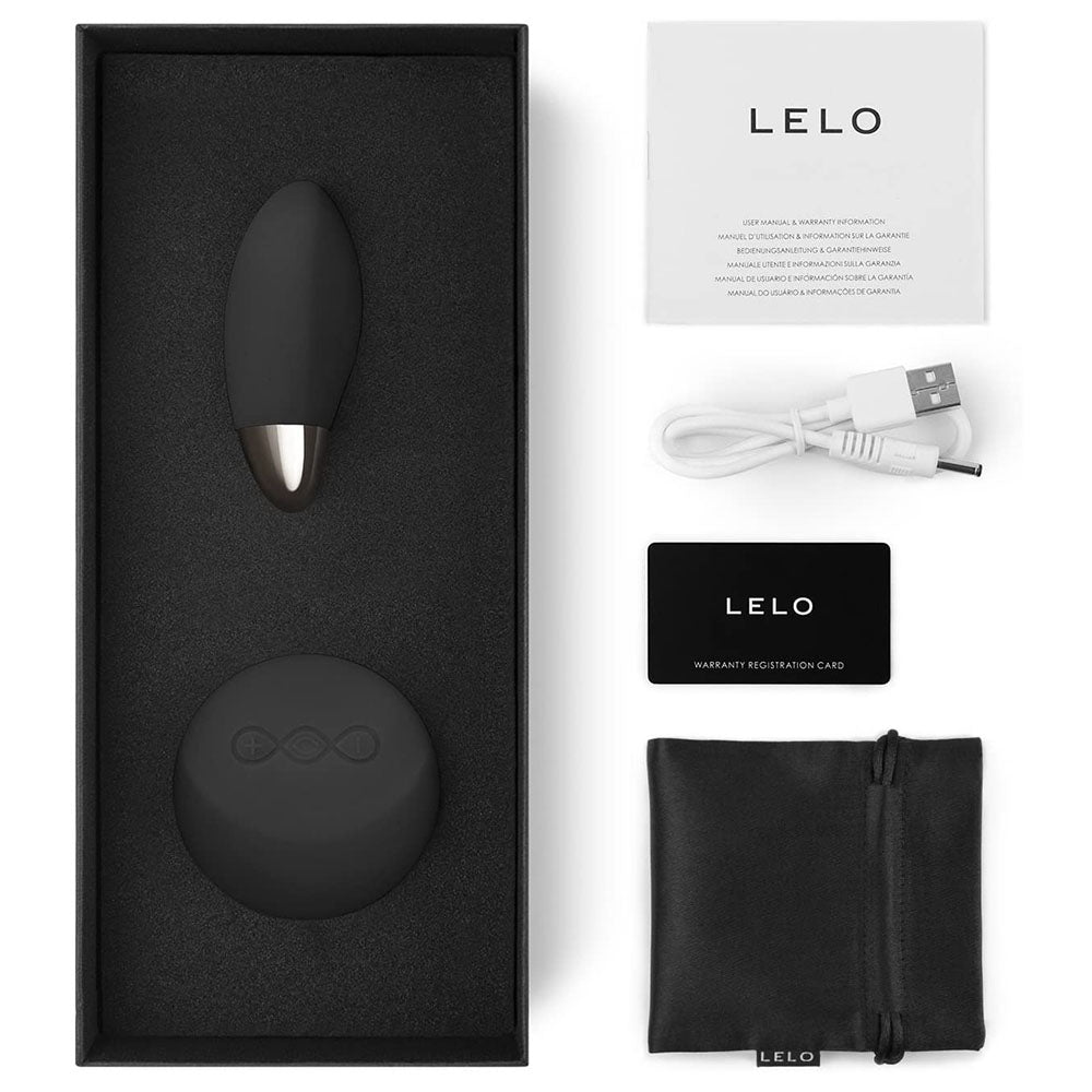Lelo Obsidian Black Wireless Remote Control Bullet