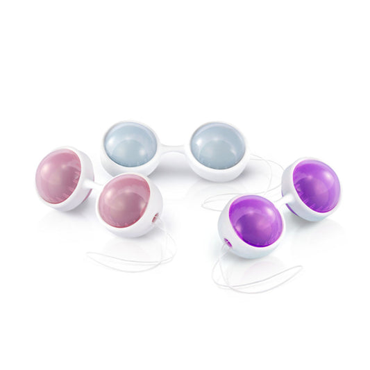 LELO Pink Beads Plus Orgasm Balls with Weighted Beads
