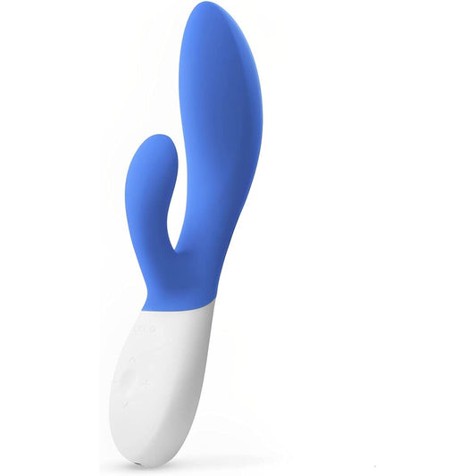 Lelo Blue Ina Wave 2 Rechargeable Triple-Action Massager