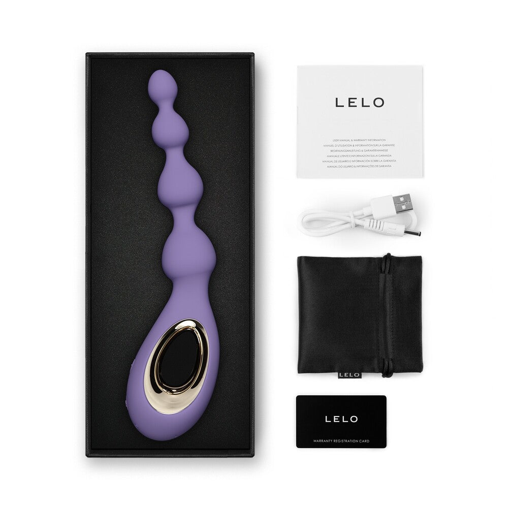 Lelo Soraya Anal Beads Massager Violet Dusk

