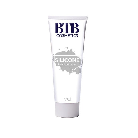 BTB Clear Silicone Based Lubricant 100ml Vegan Waterproof
