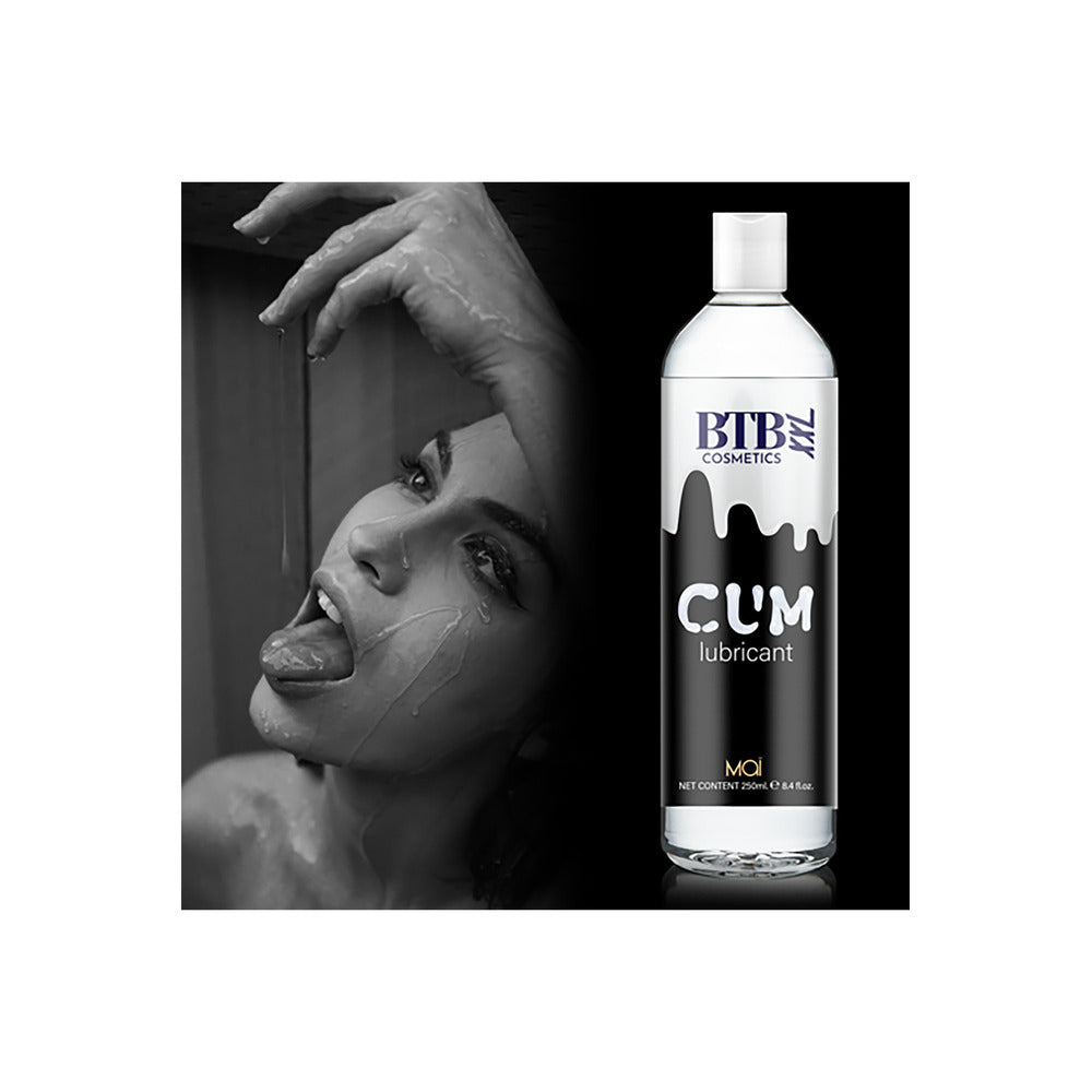 BTB Water-Based Cum Lubricant 250ml Hypoallergenic Paraben-Free